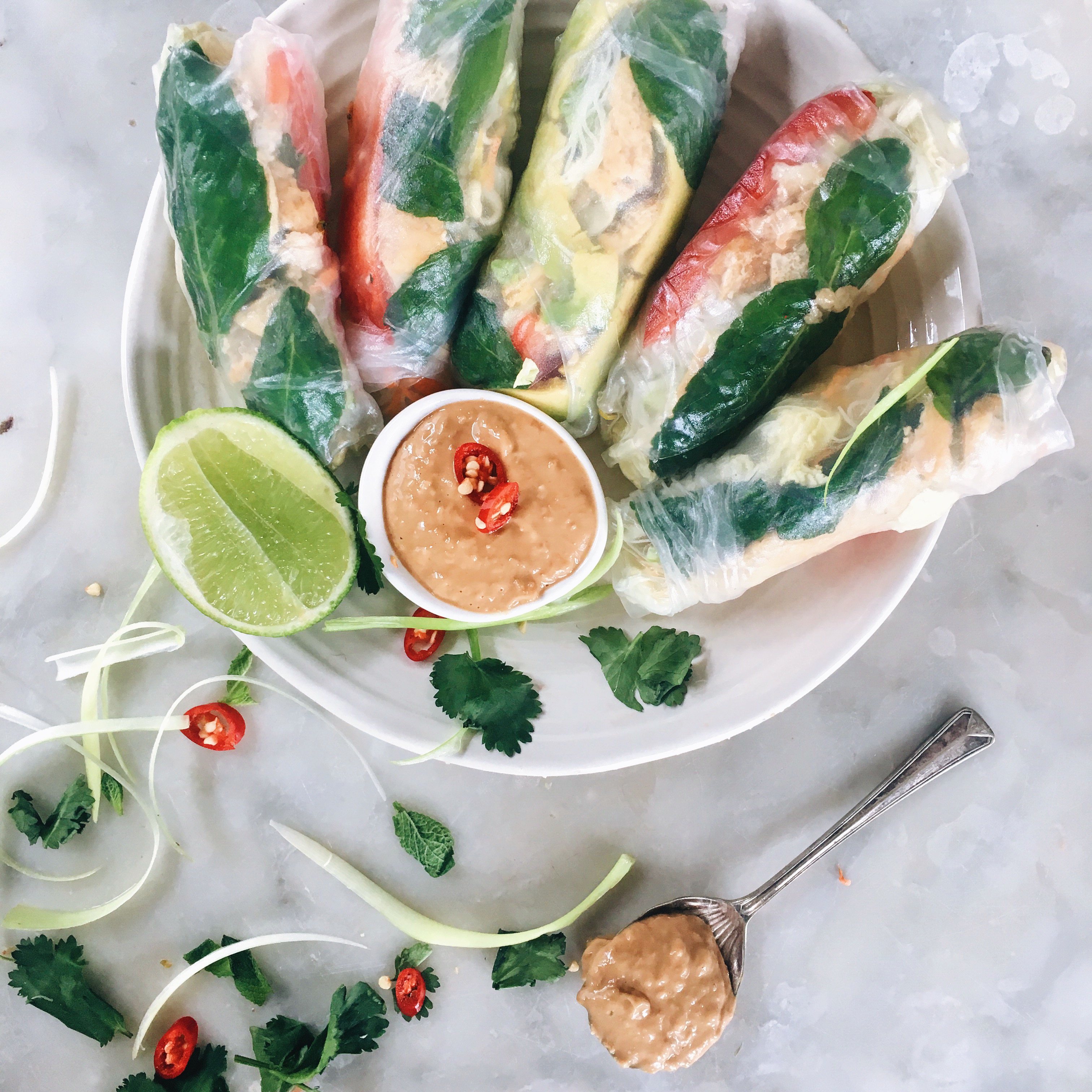 avocado-and-egg-rice-paper-rolls-with-peanut-and-lime-dipping-sauce