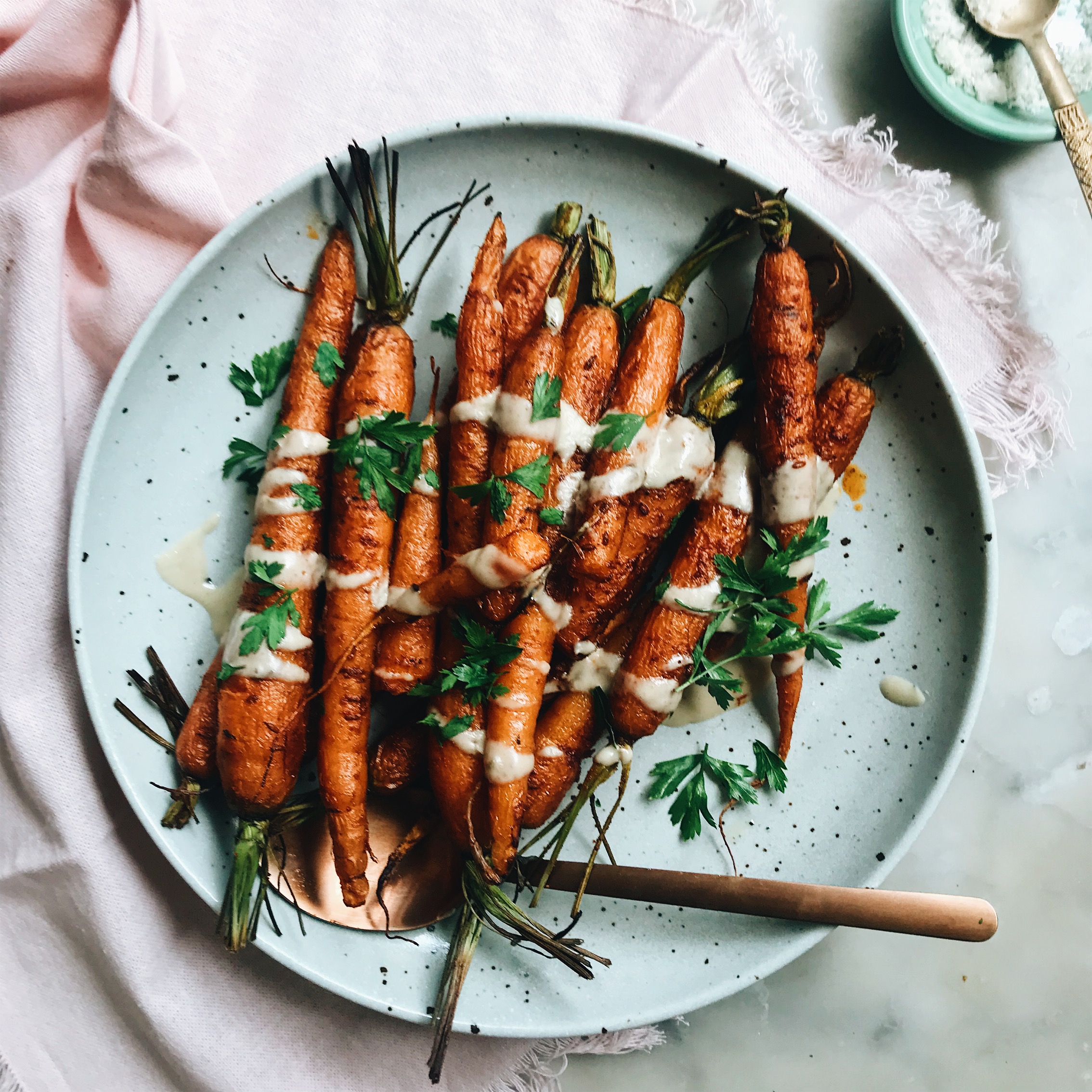 Paprika Roasted Carrots | The Healthy Hunter